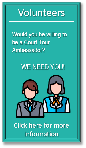 Volunteers court tour